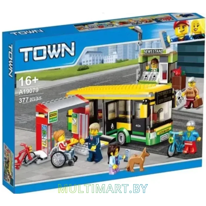 Конструктор King Town A19079 Автобусная остановка